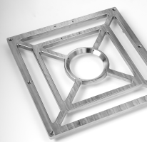 Funktionsbauteil Halbleiterindustrie: Alu